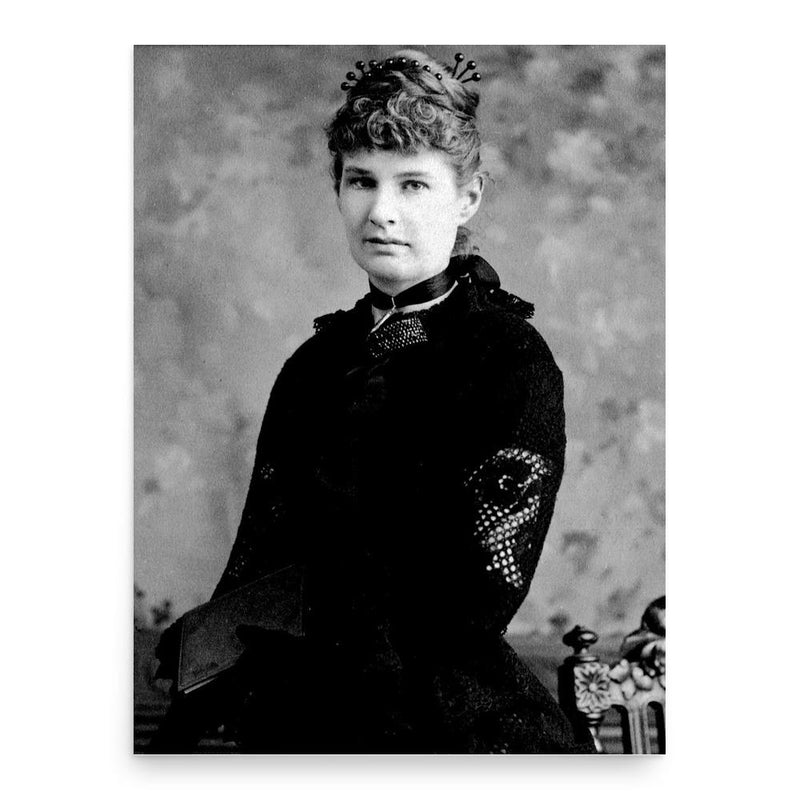 Anna Kingsford poster print, in size 18x24 inches.