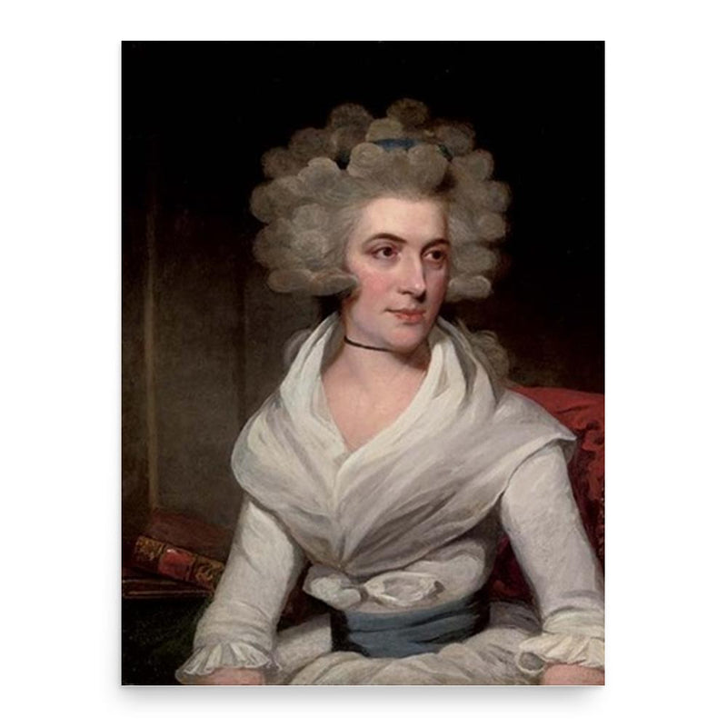 Anna Larpent poster print, in size 18x24 inches.