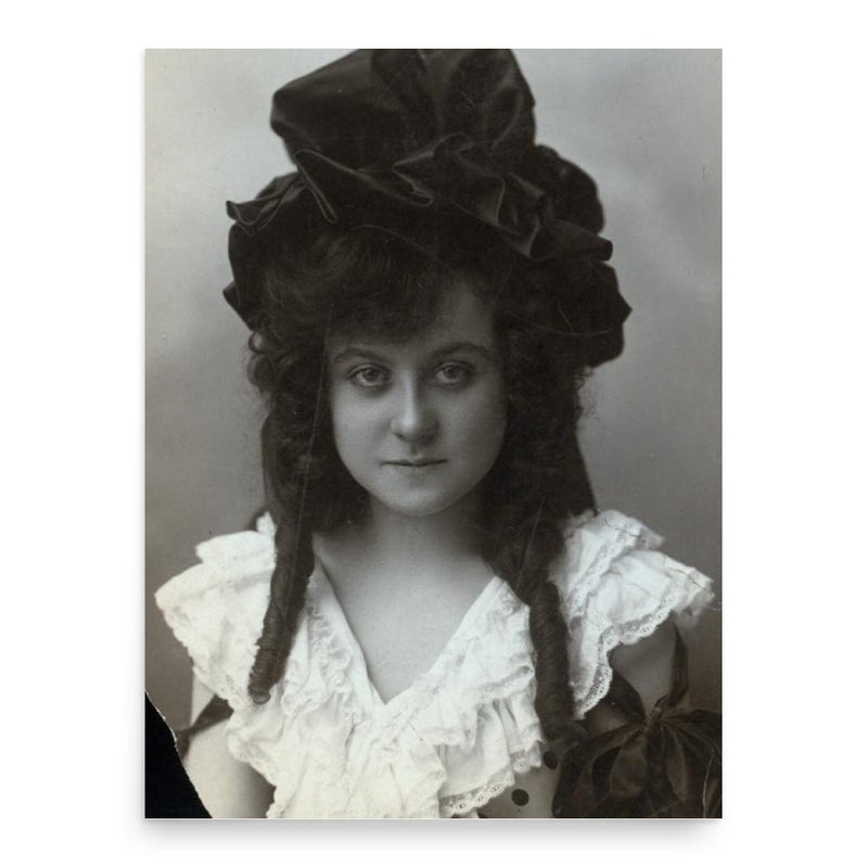 Anna Laughlin poster print, in size 18x24 inches.