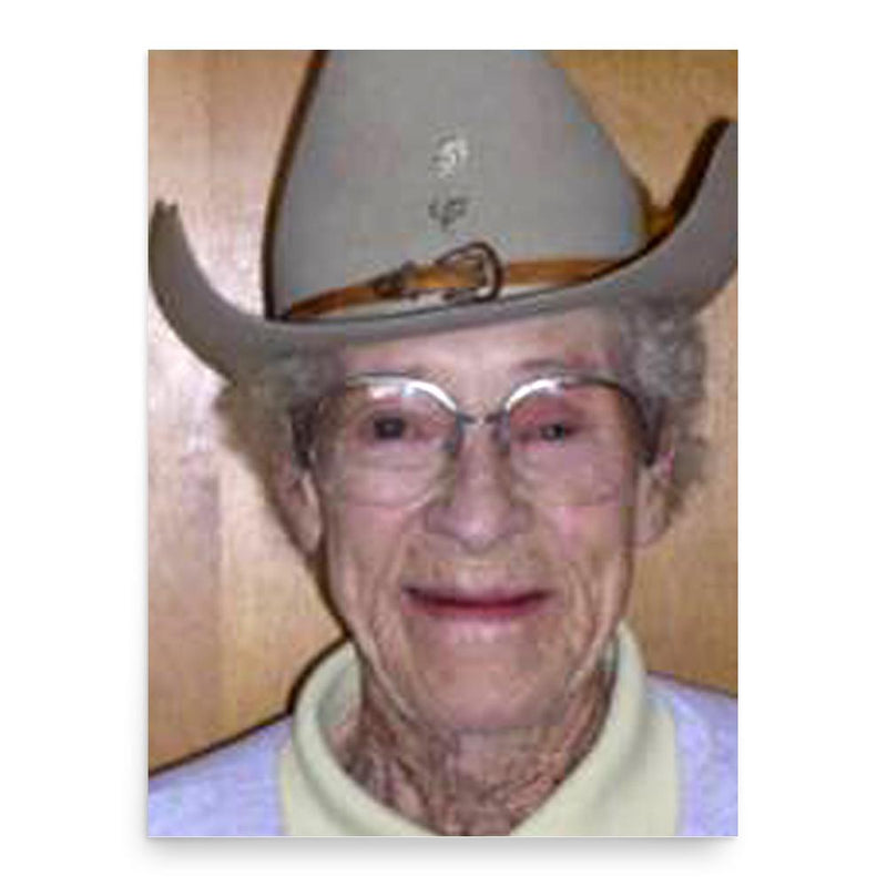 Anna Lee Aldred poster print, in size 18x24 inches.