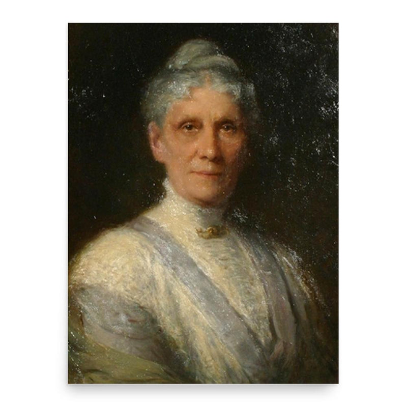 Anna Leonowens poster print, in size 18x24 inches.