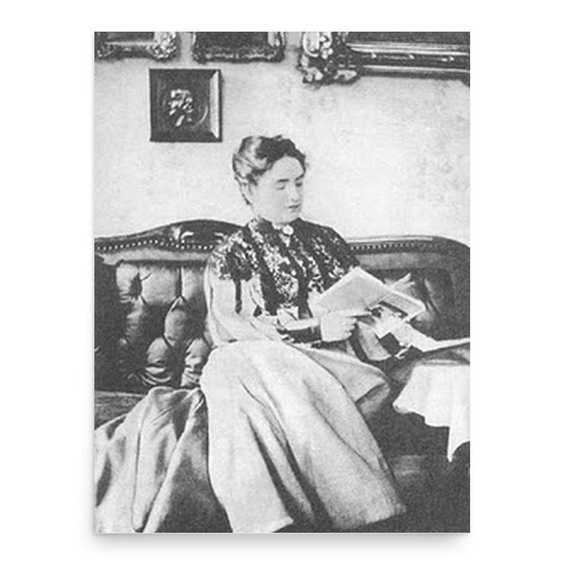 Anna Lesznai poster print, in size 18x24 inches.