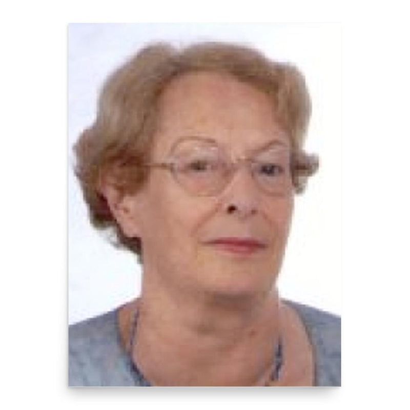 Anna Levinson poster print, in size 18x24 inches.