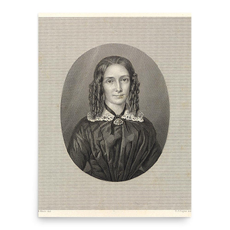 Anna Louisa Geertruida Bosboom-Toussaint poster print, in size 18x24 inches.