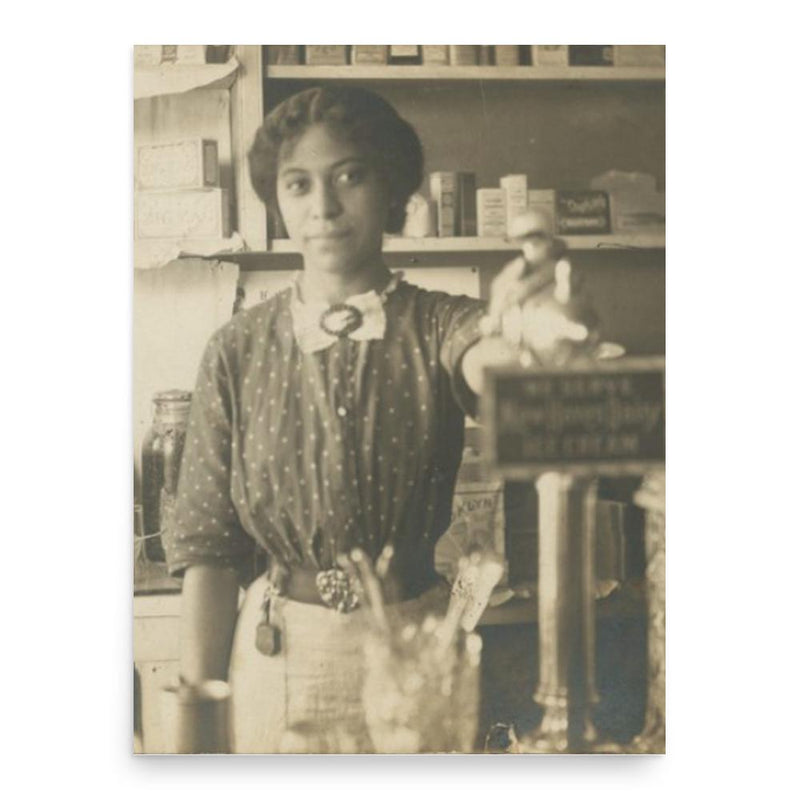 Anna Louise James poster print, in size 18x24 inches.