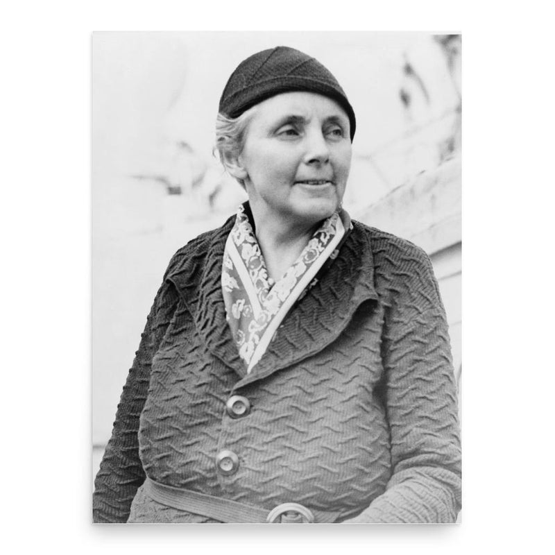 Anna Louise Strong poster print, in size 18x24 inches.