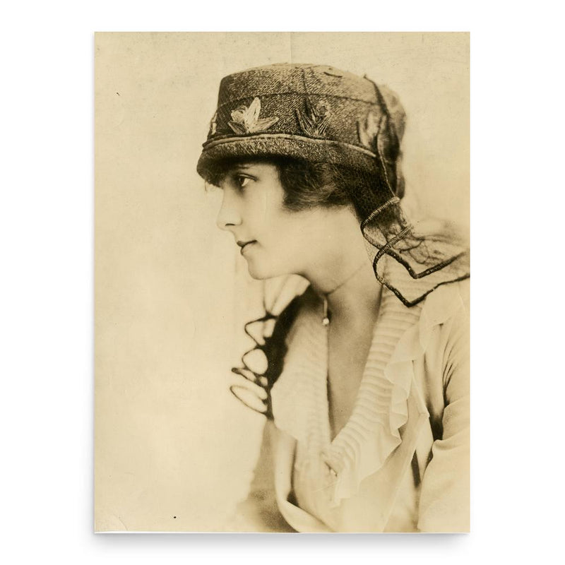 Anna Luther poster print, in size 18x24 inches.