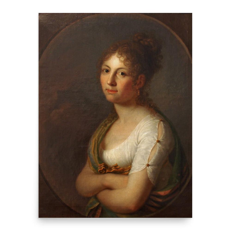 Anna Margarethe Geiger poster print, in size 18x24 inches.