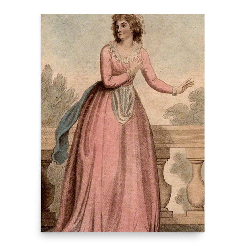 Anna Maria Crouch poster print, in size 18x24 inches.