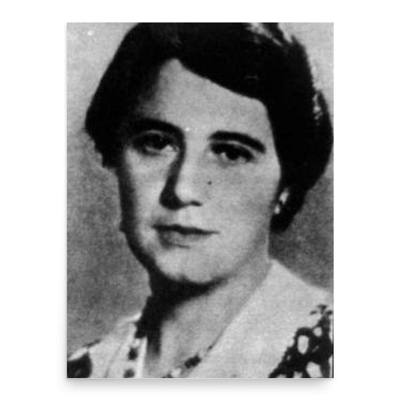 Anna Maria Enriques Agnoletti poster print, in size 18x24 inches.