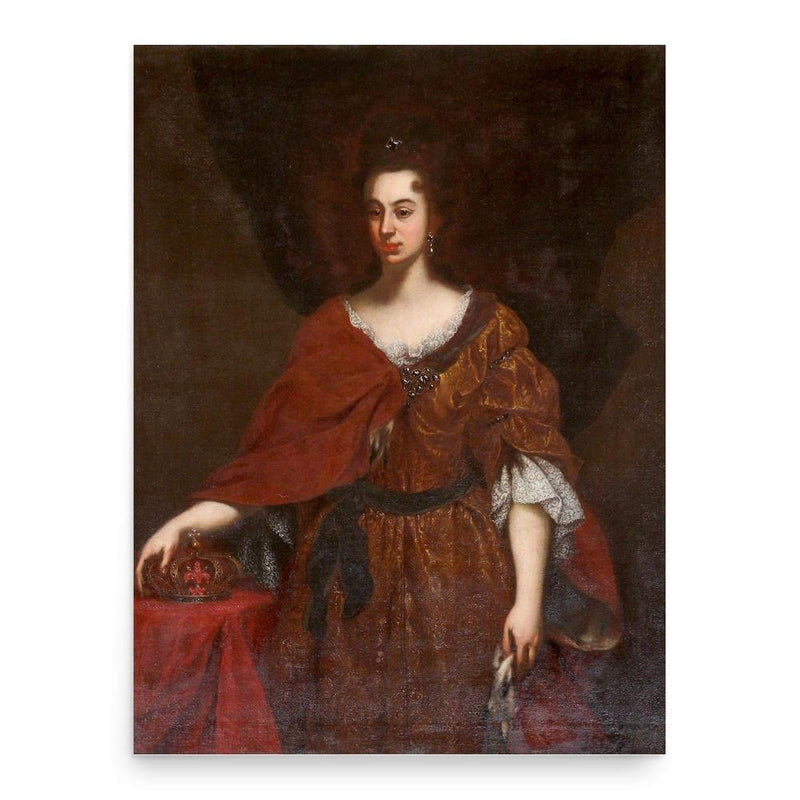 Anna Maria Franziska of Saxe-Lauenburg poster print, in size 18x24 inches.