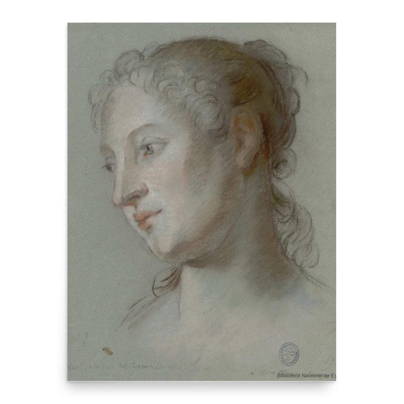 Anna Maria Mengs poster print, in size 18x24 inches.