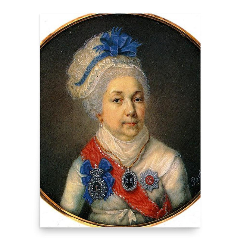 Anna Matyushkina poster print, in size 18x24 inches.