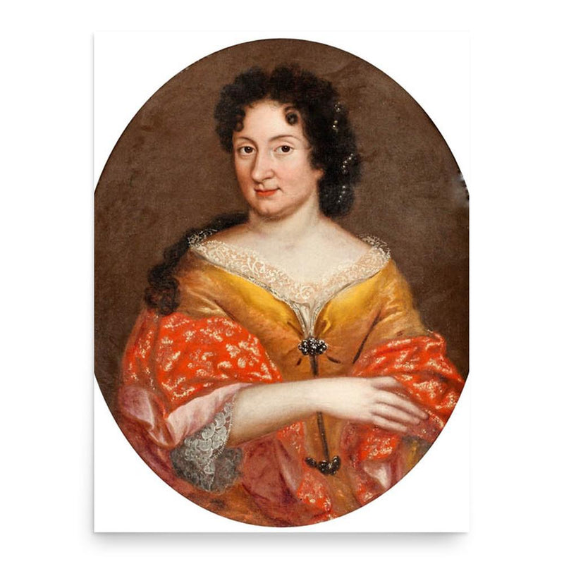 Anna Mons poster print, in size 18x24 inches.