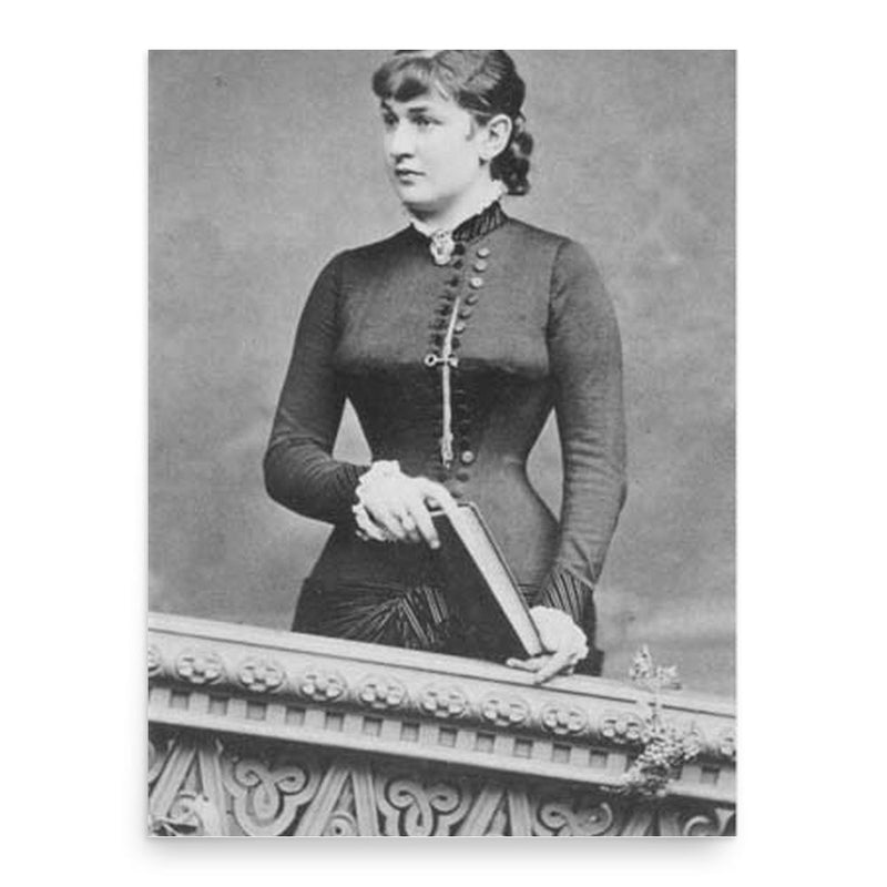 Anna Nahowski poster print, in size 18x24 inches.