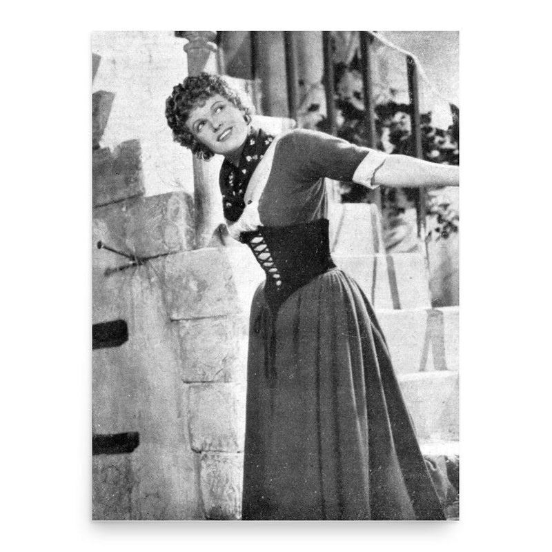 Anna Neagle poster print, in size 18x24 inches.