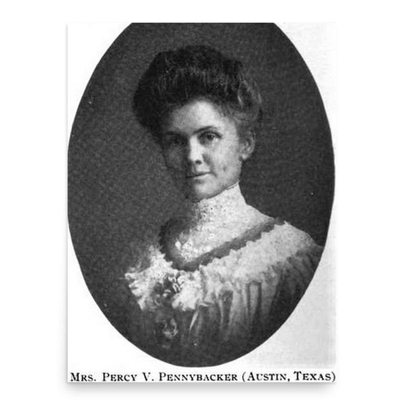 Anna Pennybacker poster print, in size 18x24 inches.