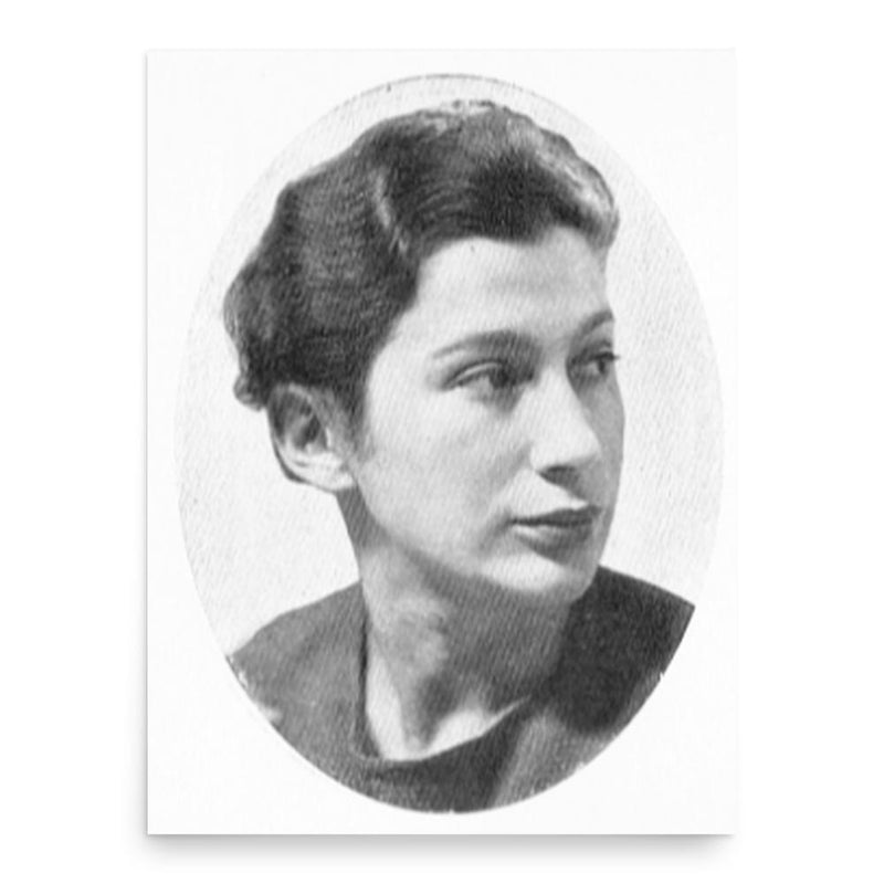 Anna Riwkin-Brick poster print, in size 18x24 inches.