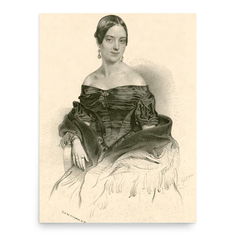 Anna Robena Laidlaw poster print, in size 18x24 inches.