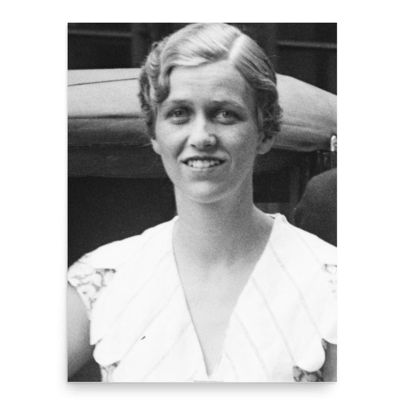 Anna Roosevelt Halsted poster print, in size 18x24 inches.