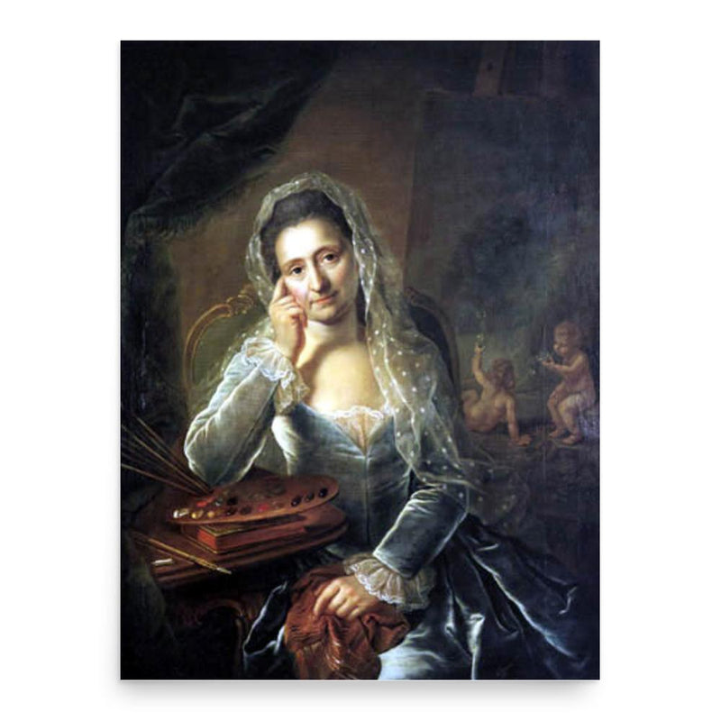 Anna Rosina de Gasc poster print, in size 18x24 inches.