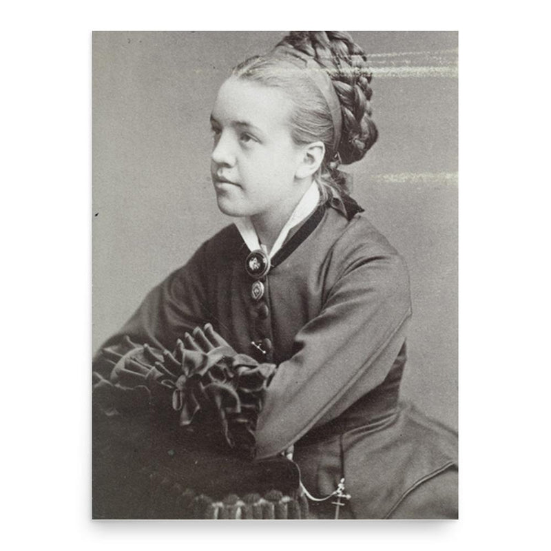 Anna Severine Lindeman poster print, in size 18x24 inches.