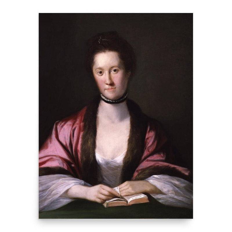 Anna Seward poster print, in size 18x24 inches.