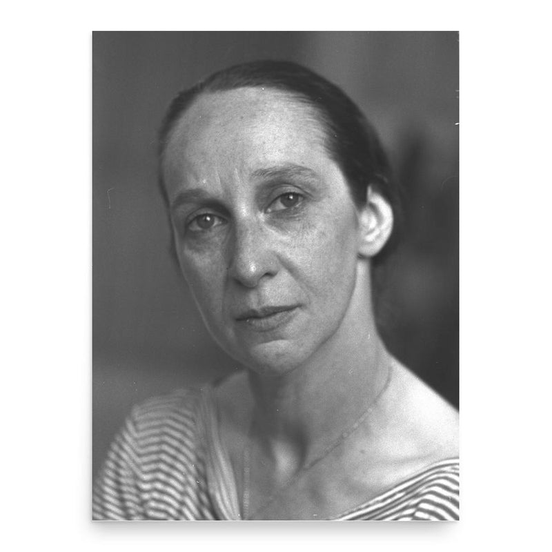 Anna Sokolow poster print, in size 18x24 inches.