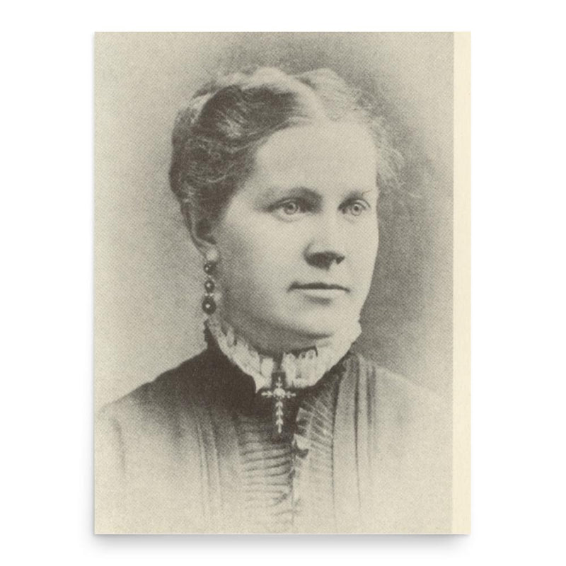 Anna Spafford poster print, in size 18x24 inches.