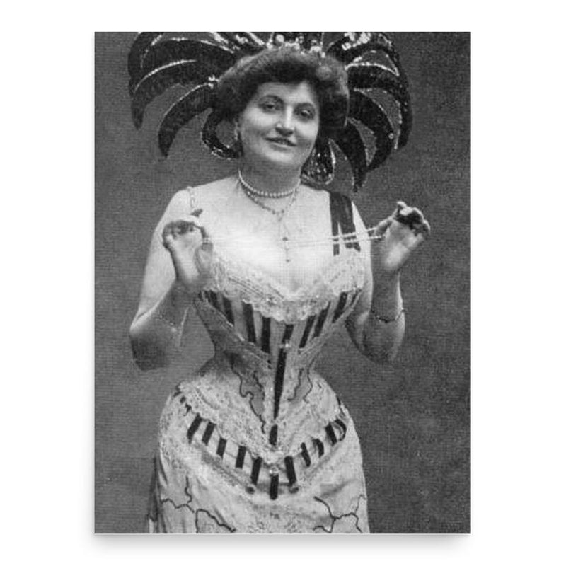 Anna Thibaud poster print, in size 18x24 inches.