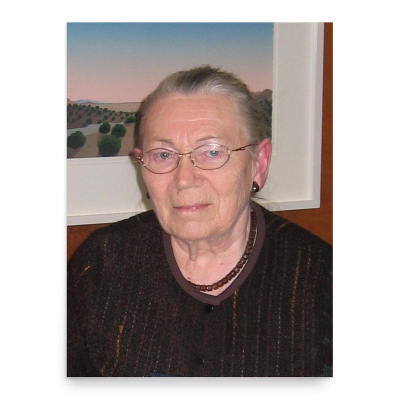 Anna Walentynowicz poster print, in size 18x24 inches.