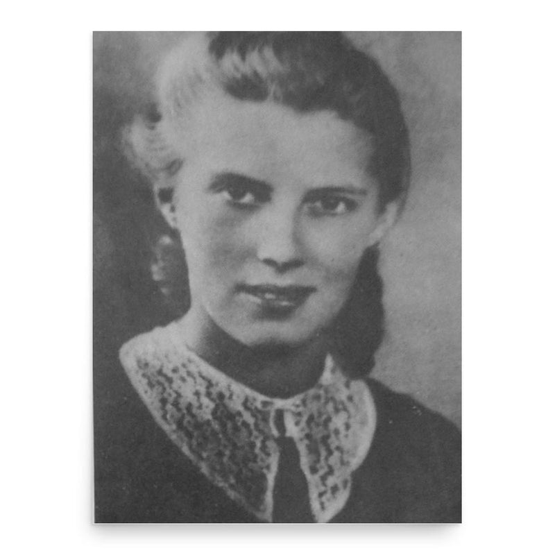 Anna Zakrzewska poster print, in size 18x24 inches.