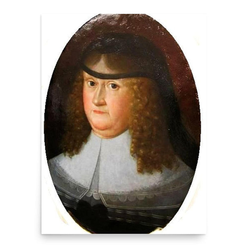 Anna of Pomerania poster print, in size 18x24 inches.