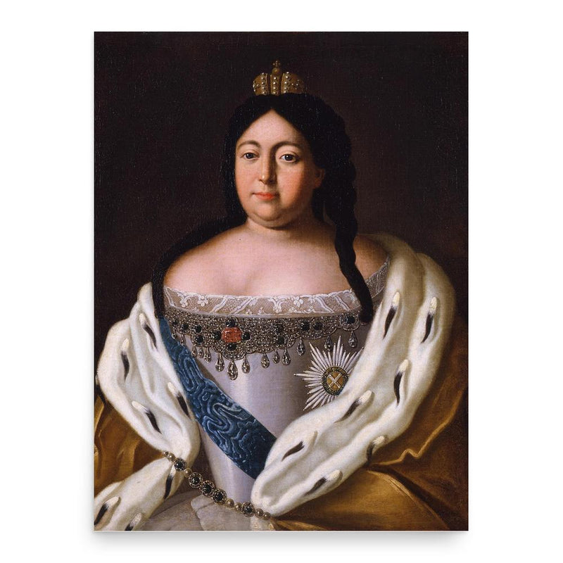 Anna of Russia poster print, in size 18x24 inches.