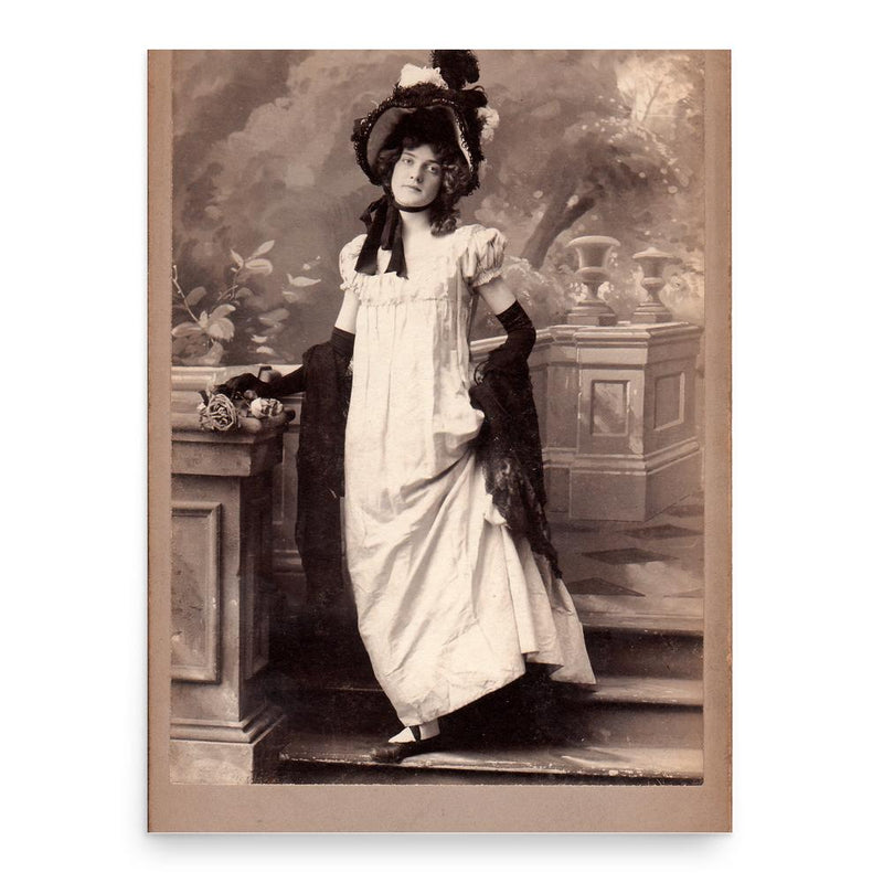 Annabelle Moore poster print, in size 18x24 inches.