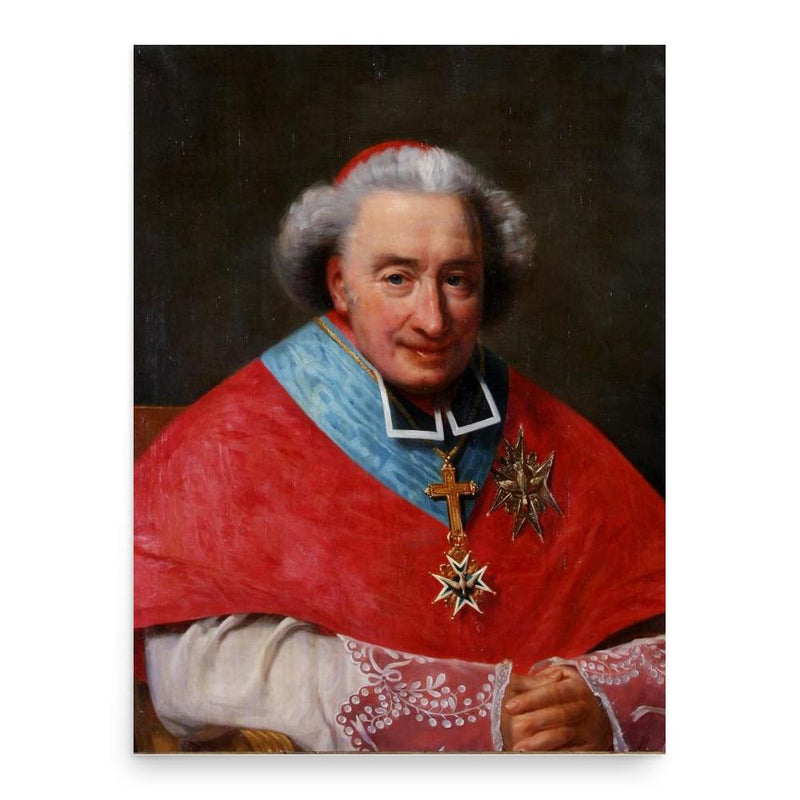 Anne-Antoine-Jules de Clermont-Tonnerre poster print, in size 18x24 inches.