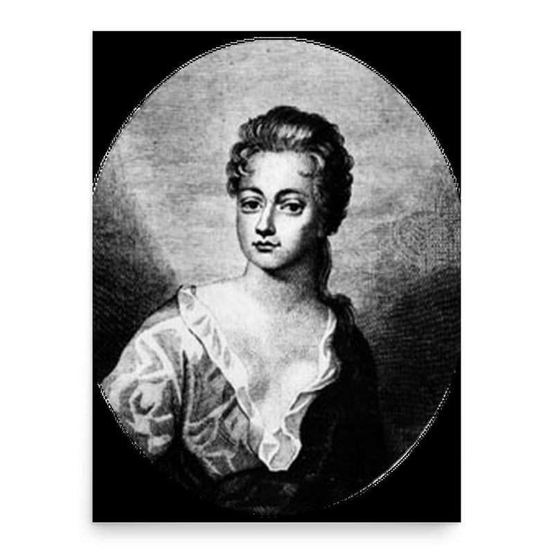 Anne Bracegirdle poster print, in size 18x24 inches.
