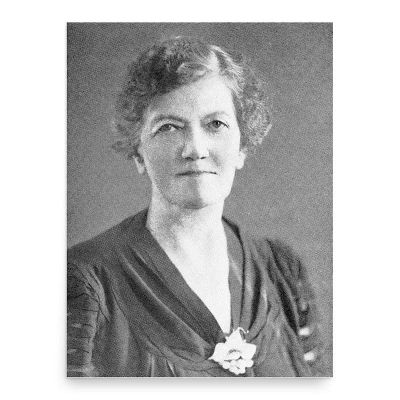 Anne Carroll Moore poster print, in size 18x24 inches.