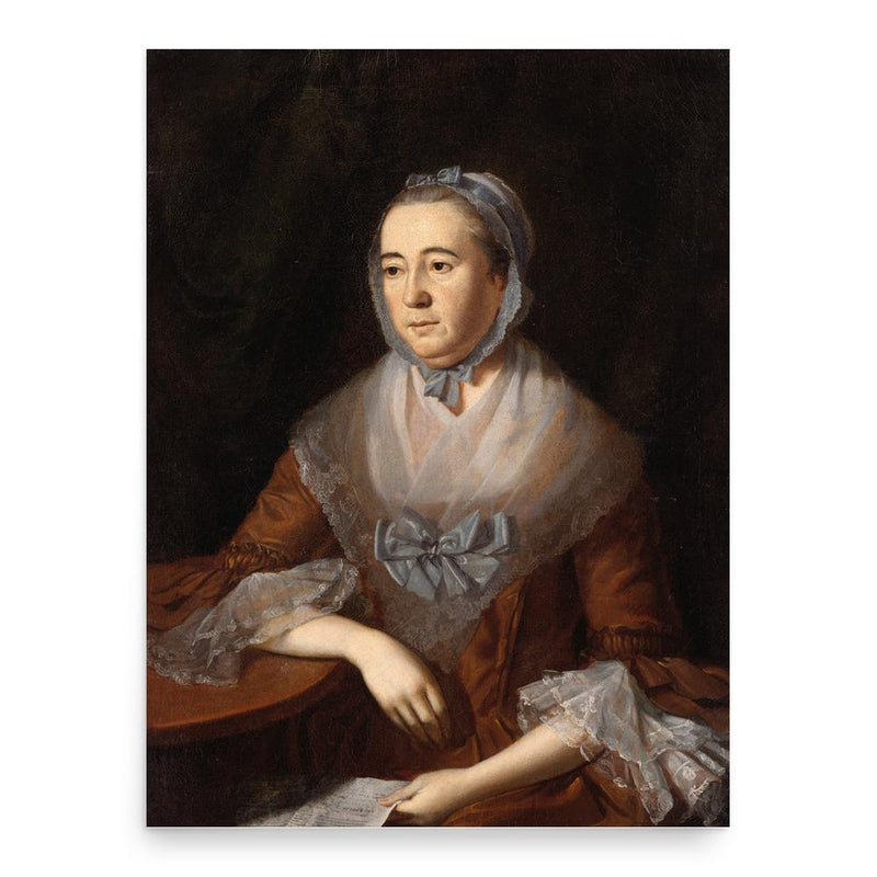 Anne Catherine Hoof Green poster print, in size 18x24 inches.