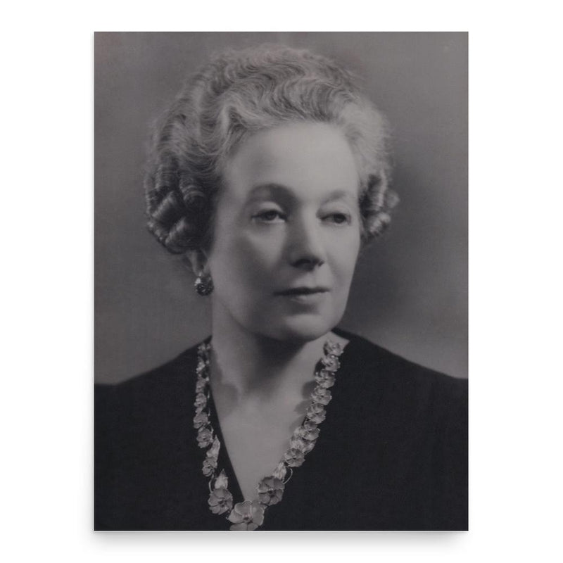 Anne Chamberlain poster print, in size 18x24 inches.