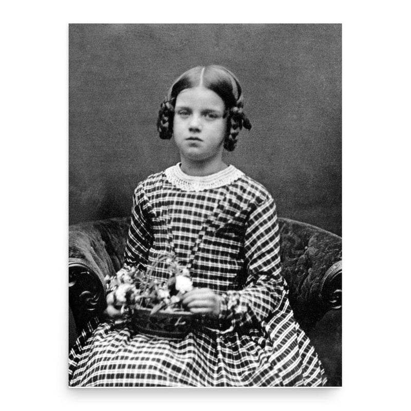 Anne Darwin poster print, in size 18x24 inches.