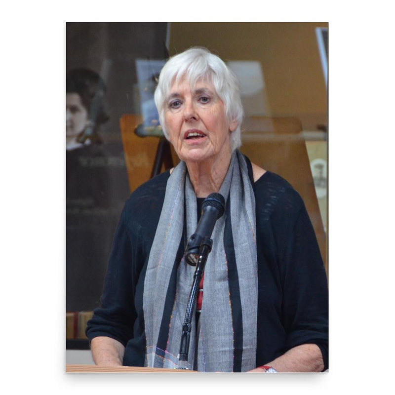 Anne Deveson poster print, in size 18x24 inches.