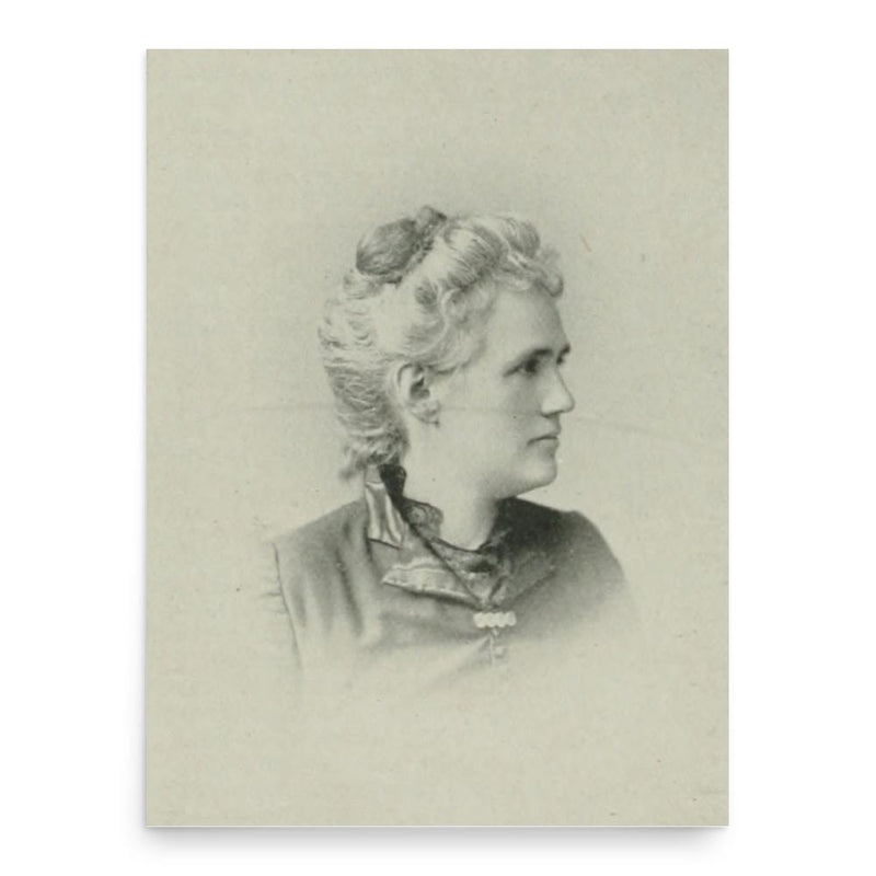 Anne Eugenia Felicia Morgan poster print, in size 18x24 inches.