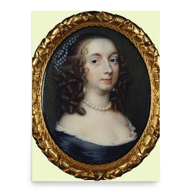 Anne Fairfax poster print, in size 18x24 inches.