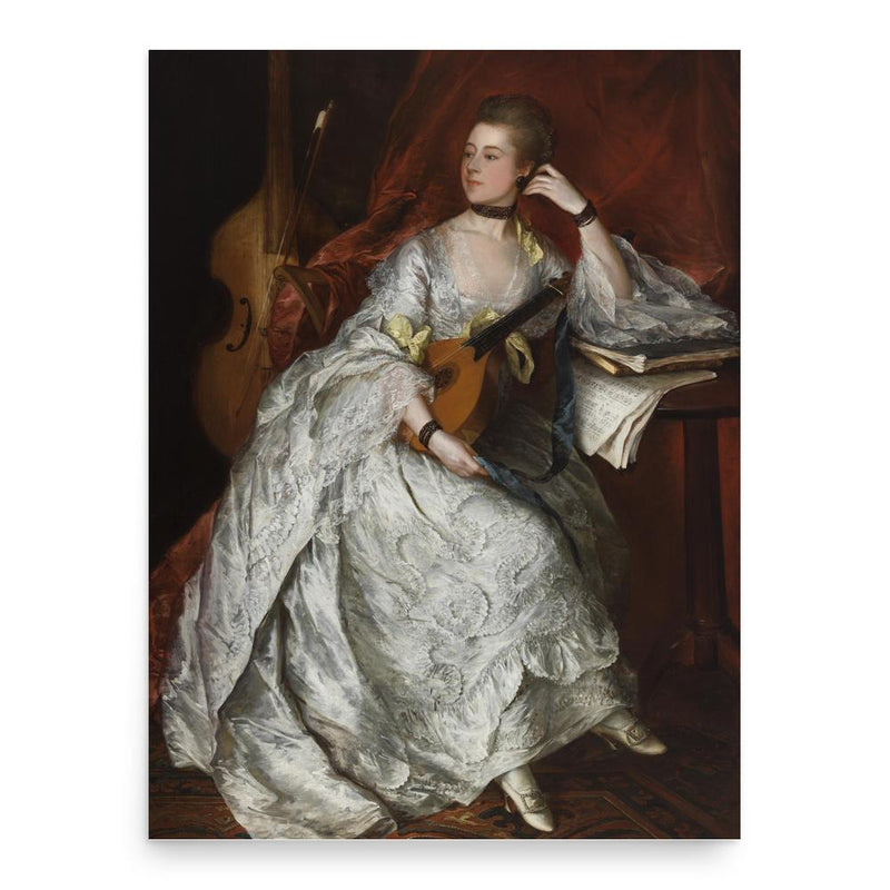 Anne Ford poster print, in size 18x24 inches.