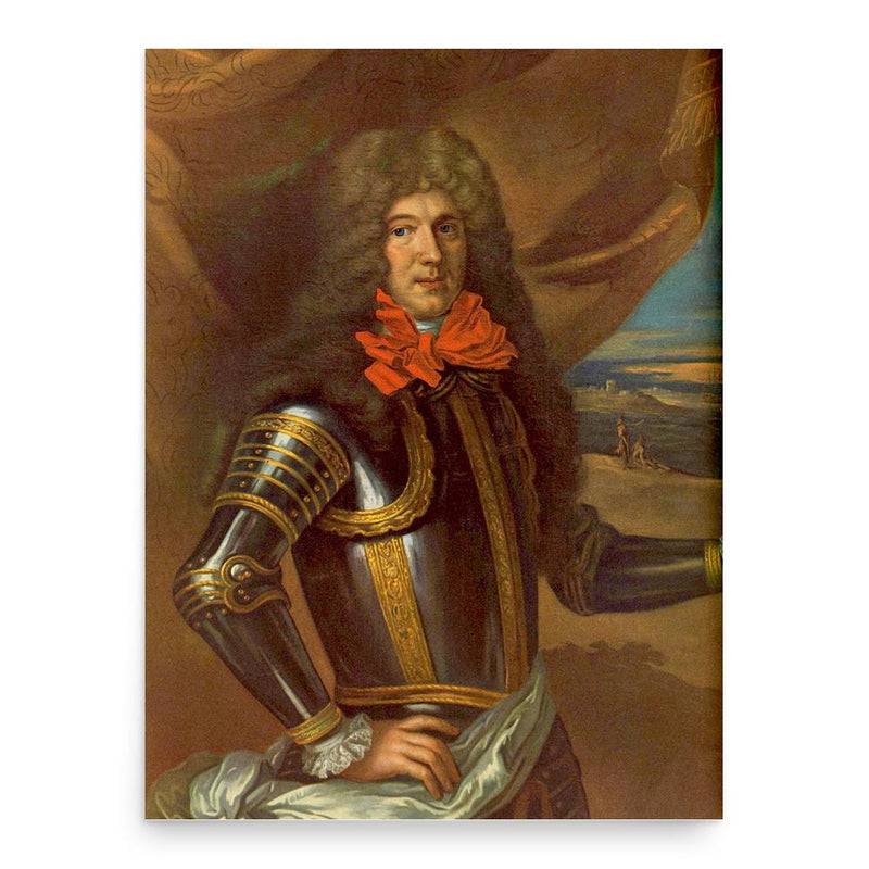 Anne Hilarion de Tourville poster print, in size 18x24 inches.