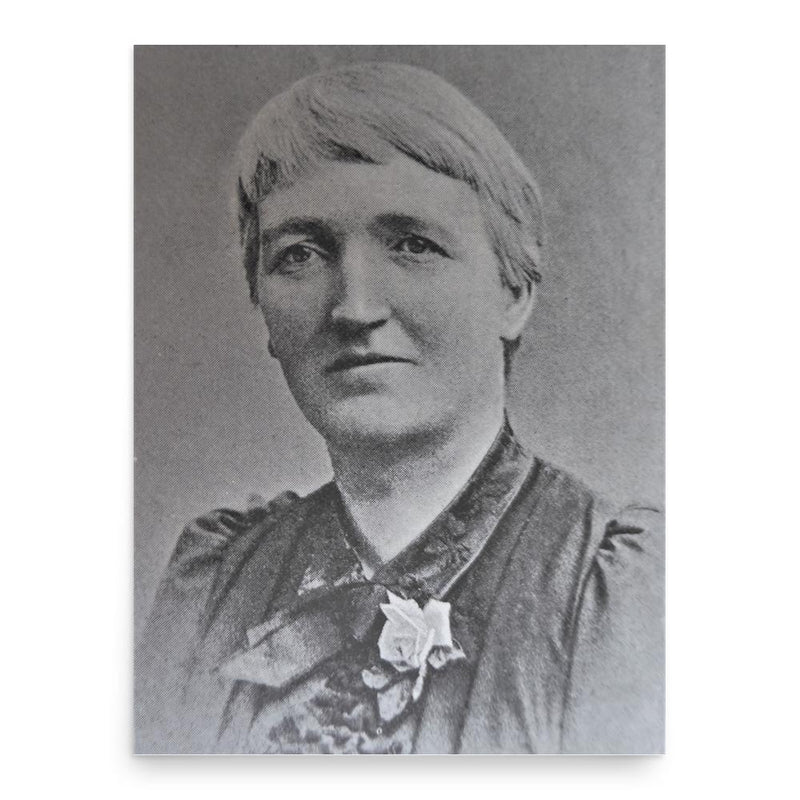 Anne Ireland poster print, in size 18x24 inches.