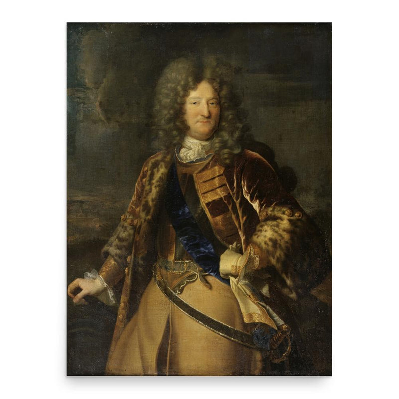 Anne Jules de Noailles poster print, in size 18x24 inches.