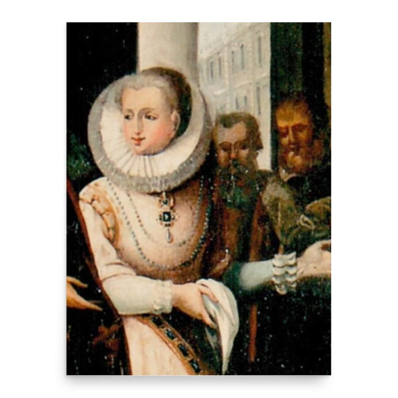 Anne Lascaris poster print, in size 18x24 inches.