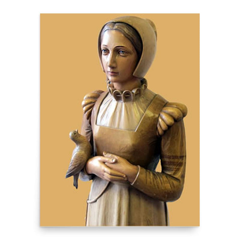 Anne Line poster print, in size 18x24 inches.